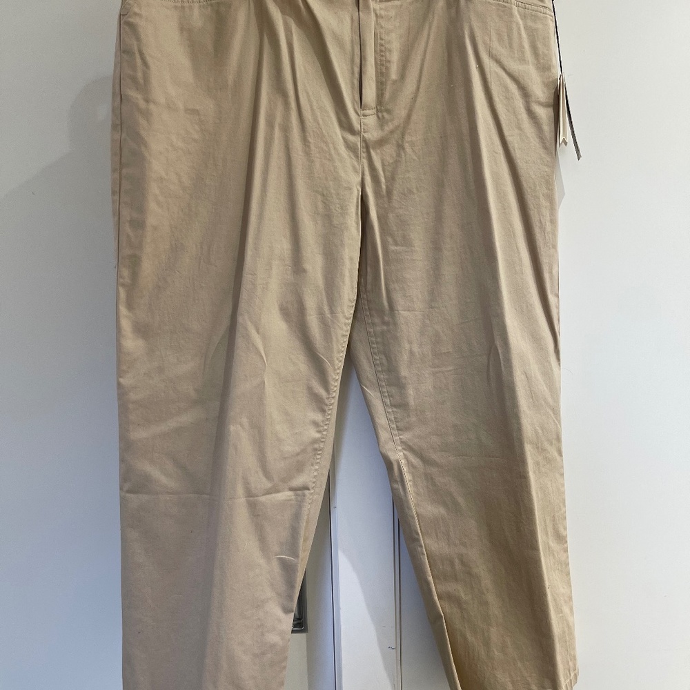 Y2 Beige Cotton Pants